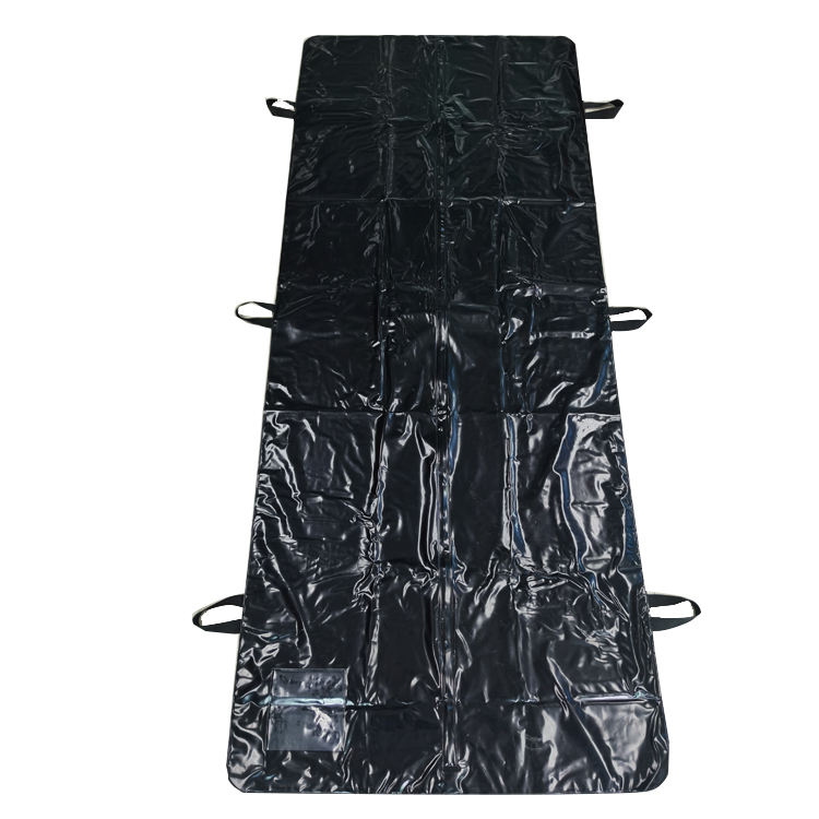 China Manufacturer Black PVC Heavy Duty Body Bag, for Hospital, Mortuary, Morgue, Packing Death Body Bags for Hospital