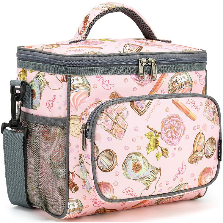 Insulated Lunch Bag for Women, Children, Nurses and Students, for Work, Picnics, Beach Trips, Meal Preparation, Cooler Lunch Bag
